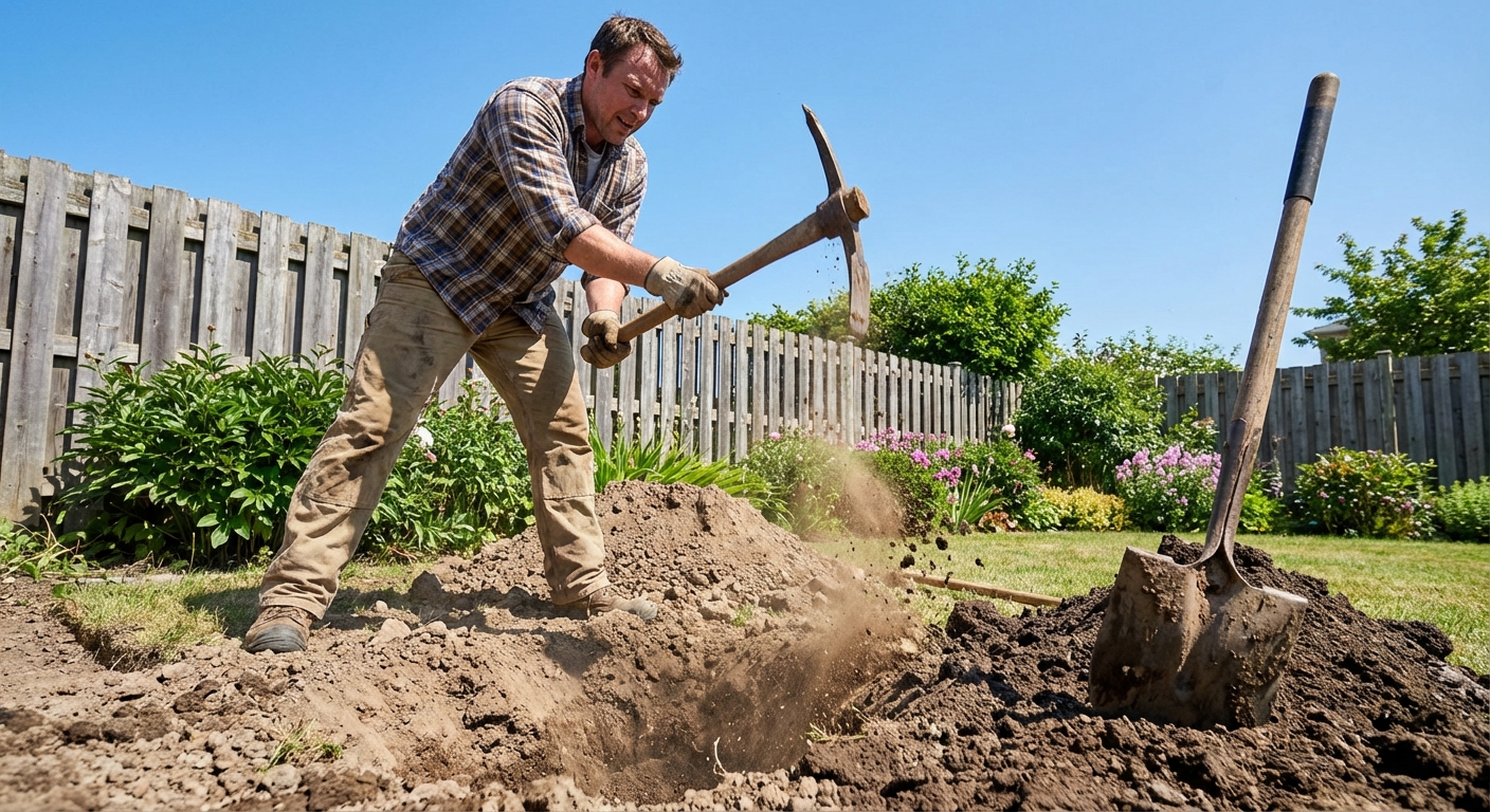 découvrez des méthodes efficaces pour creuser rapidement sans utiliser de mini-pelle, avec des astuces pratiques et des outils adaptés pour vos travaux de jardinage ou de construction.
