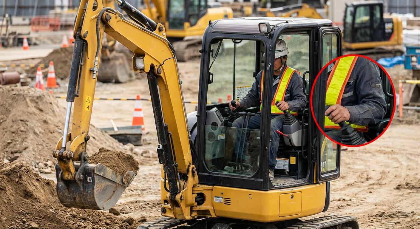 découvrez si la conduite d'une mini pelle est autorisée sans caces, les réglementations en vigueur et les conseils pour sécuriser votre utilisation.
