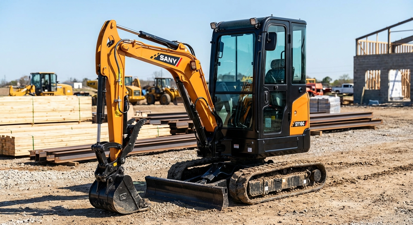 découvrez le prix actuel de la mini-pelle sany sy16c, ses caractéristiques principales et les facteurs influençant son coût pour mieux planifier votre achat.