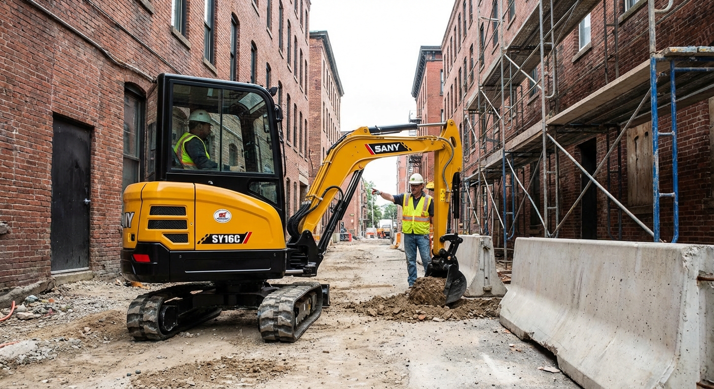 découvrez le prix de la mini-pelle sany sy16c, ses caractéristiques et conseils pour bien choisir votre équipement.
