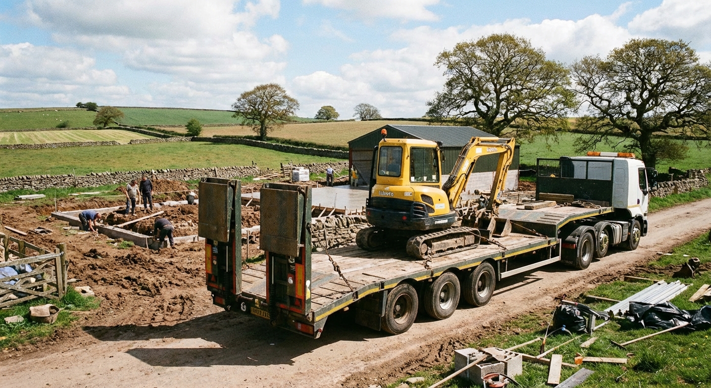découvrez les tarifs pour le transport d'une mini-pelle et obtenez des conseils pour choisir la meilleure solution adaptée à votre projet.