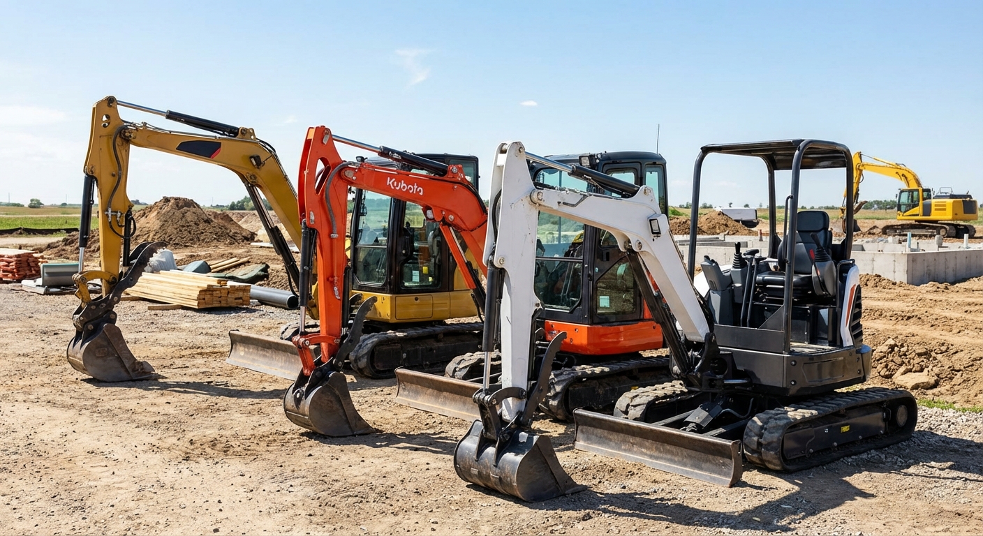 découvrez quelle marque de mini-pelle est la plus fiable pour vos chantiers grâce à notre analyse complète des performances et de la durabilité.