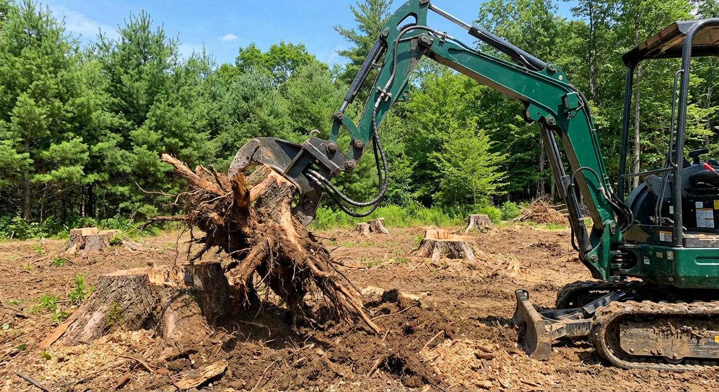 découvrez quelle mini pelle est la mieux adaptée pour arracher des souches efficacement et en toute sécurité. guide complet pour choisir l'équipement idéal.