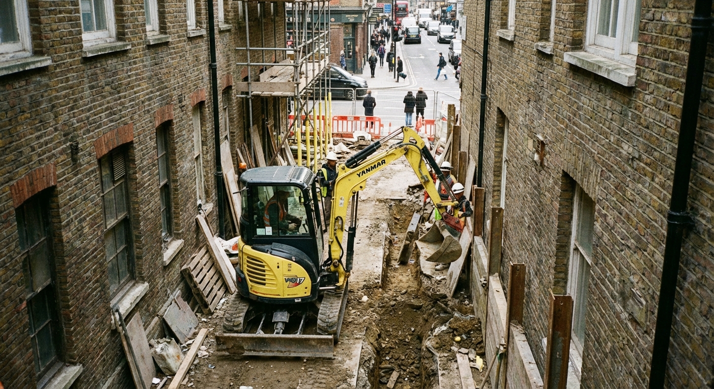découvrez qui peut utiliser une mini-pelle, les compétences requises et les précautions à prendre pour son utilisation en toute sécurité.
